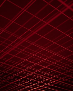 Close-up of a futuristic AI-created pattern with geometric lines.