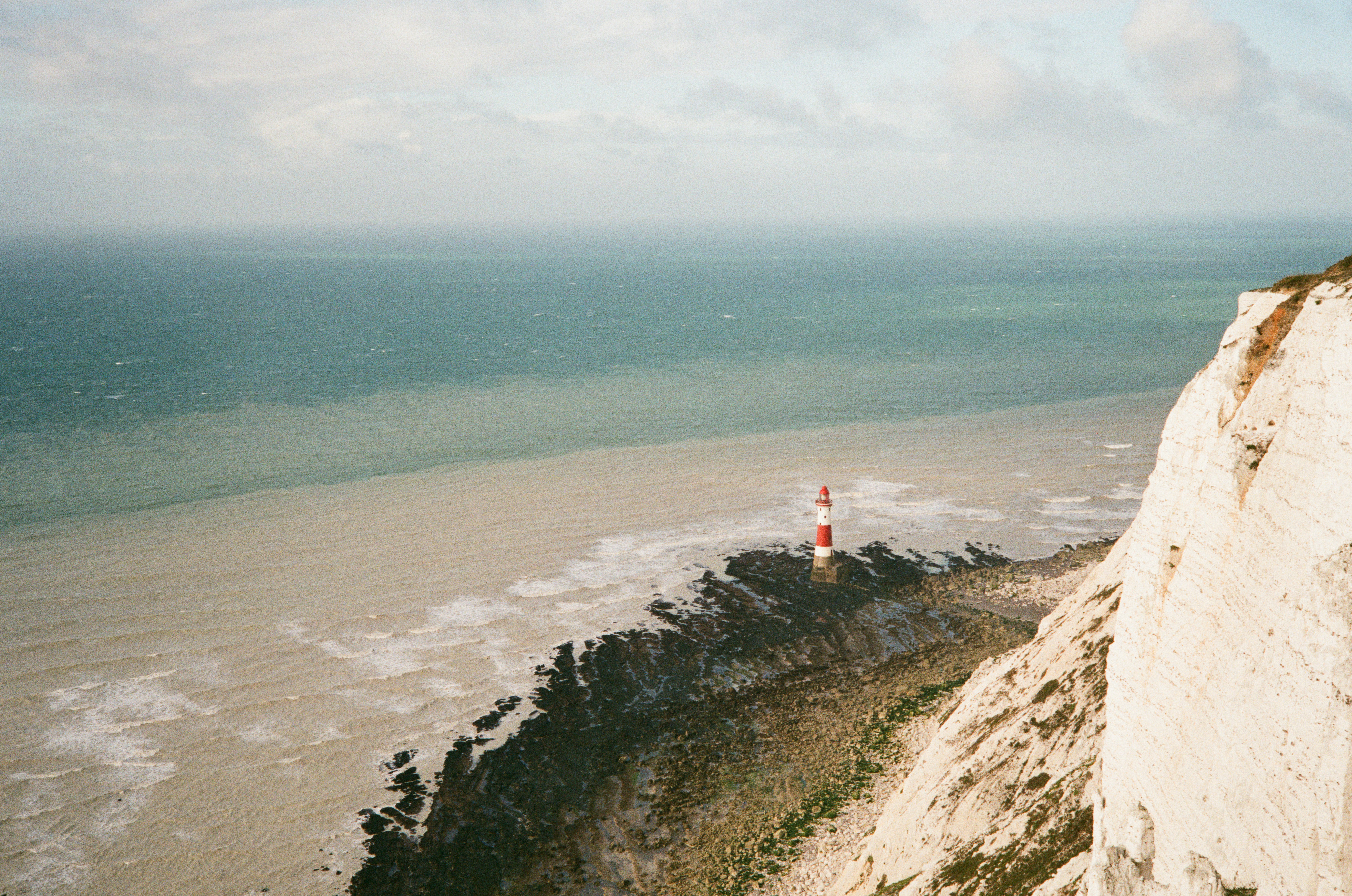 Beachy Head Lighthouse, Seven Sisters, UK

Olympus 35RC + Fuji C200 Film