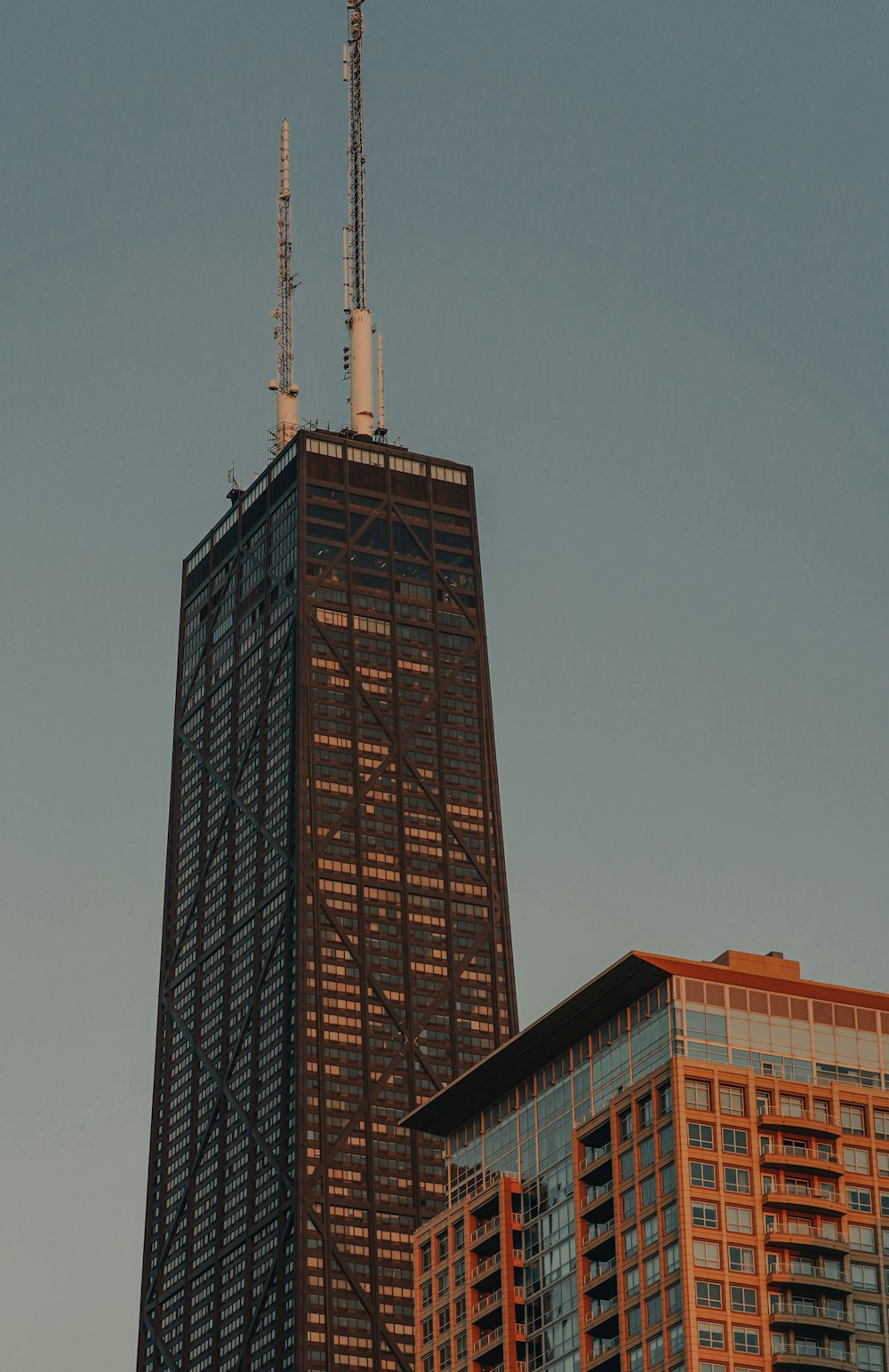 a very tall building with a lot of windows