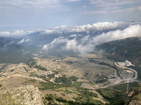 A scenic view of the surrounding area.