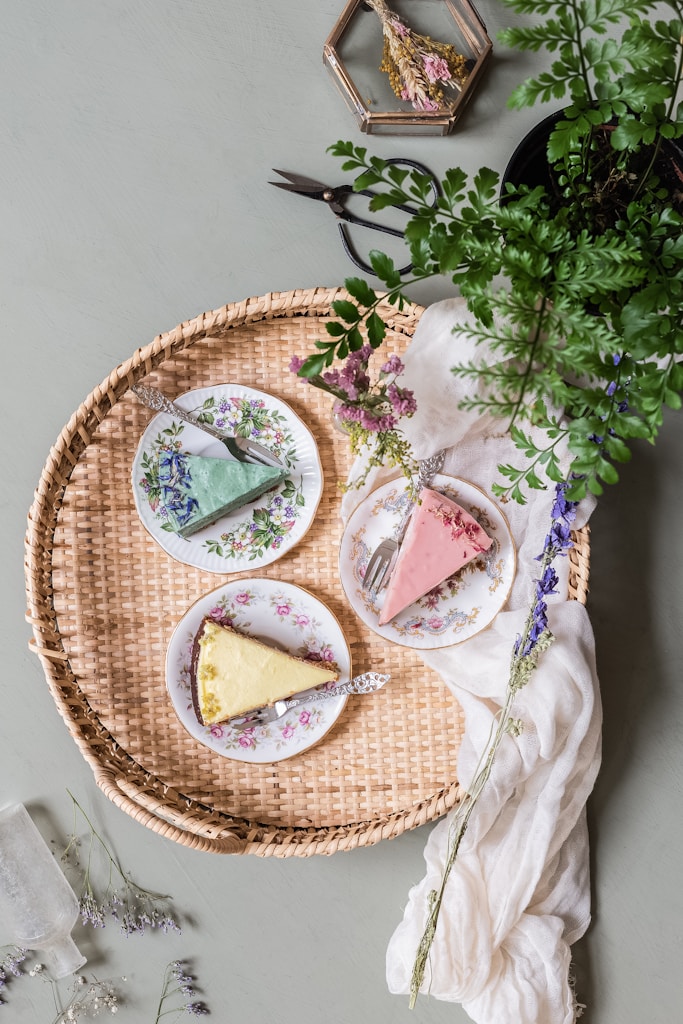 Lilac Cake Toppers