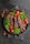 a plate of meat and vegetables on a table