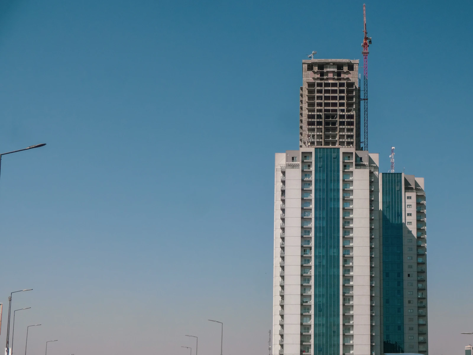 Modern residential tower