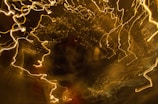Abstract patterns of light representing energy flow and balance.
