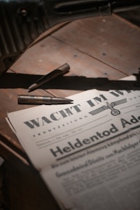 old newspaper showing digitize documents