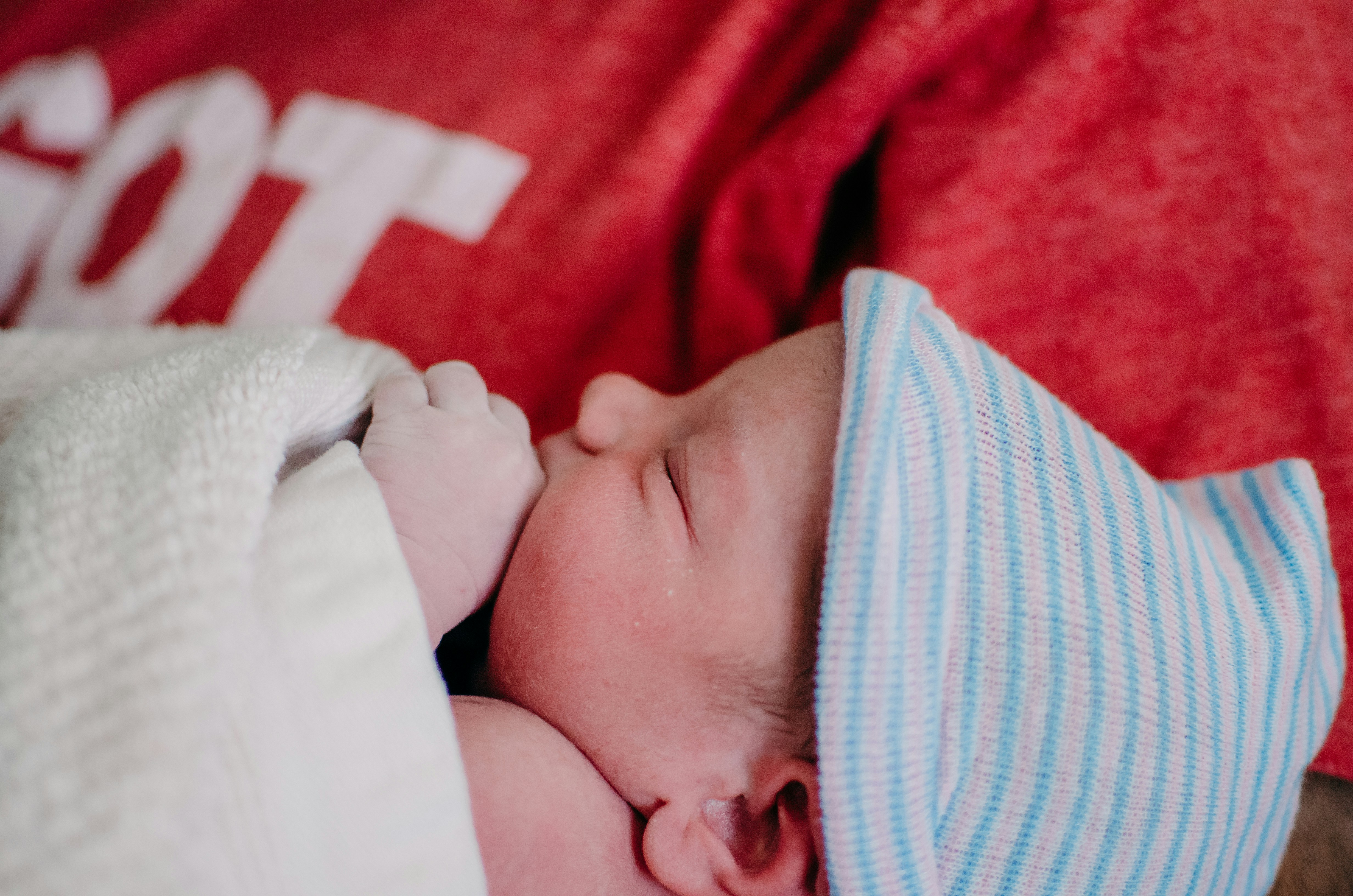 Newborn sleeping