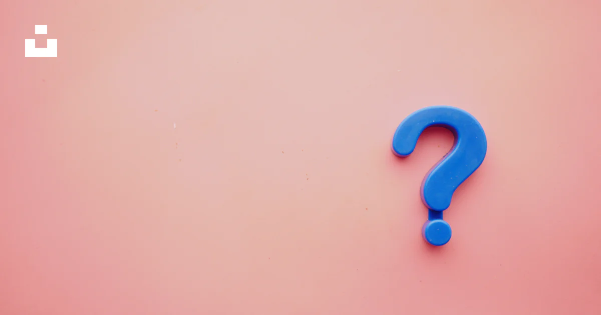 Bild Questions A blue question mark on a pink background Foto – Kostenloses Bild zum ...
