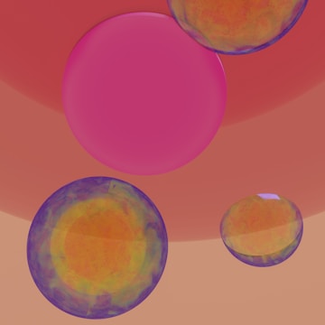 Pink infinite worlds interface with project cards and matchmaking icons floating.