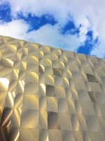 A high-tech waterproofing application using nanotechnology on a building facade.