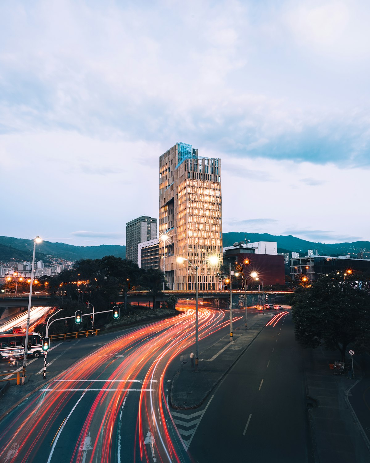Cityscape of Medellin, Colombia