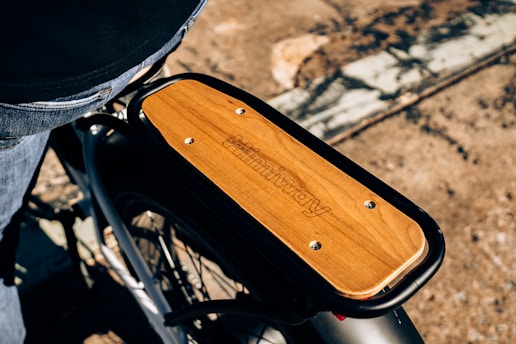 a close up of a person riding a bike