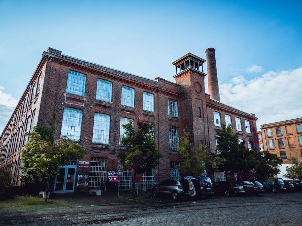 a large brick building