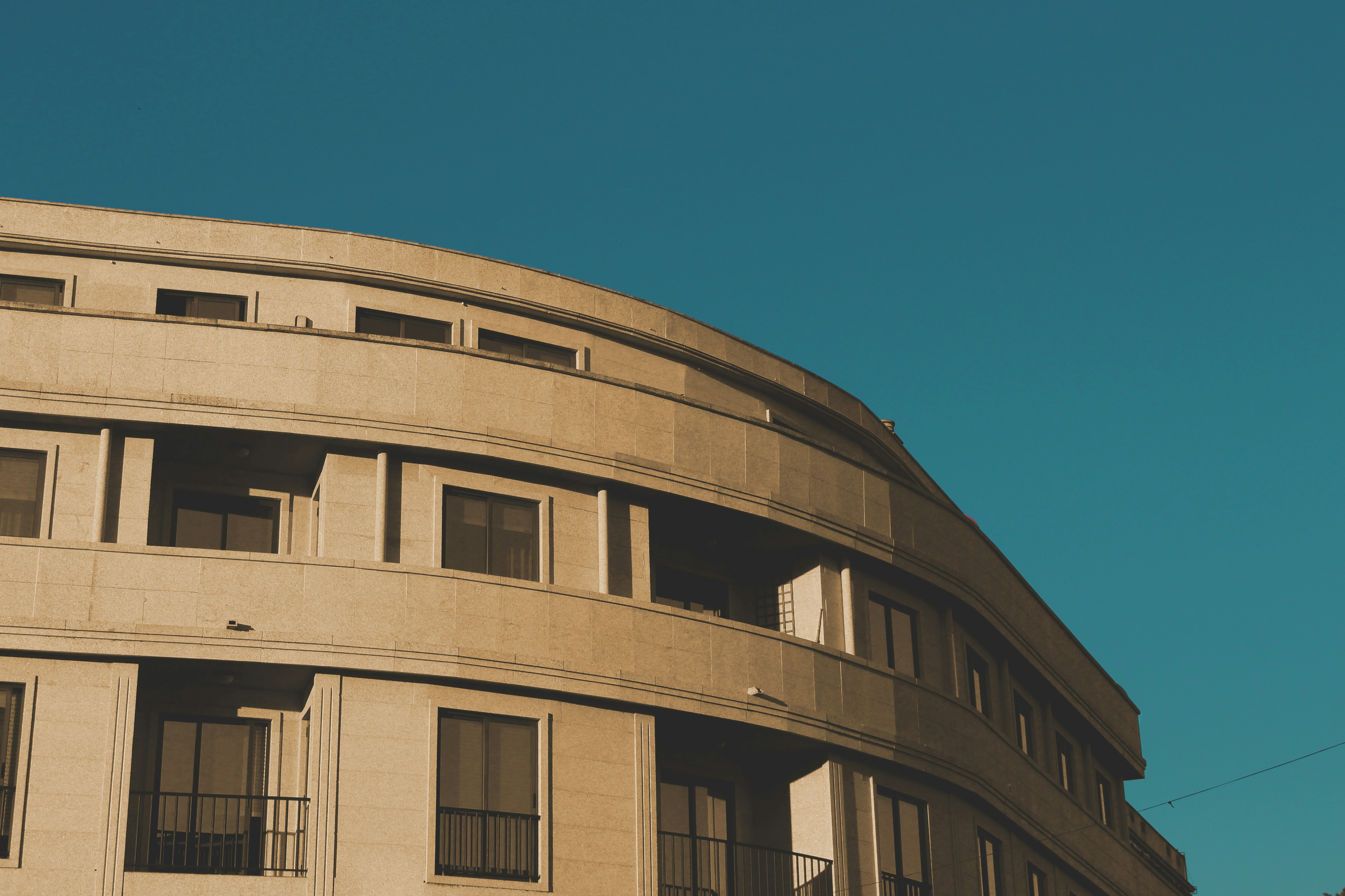 a building that has a clock on the side of it