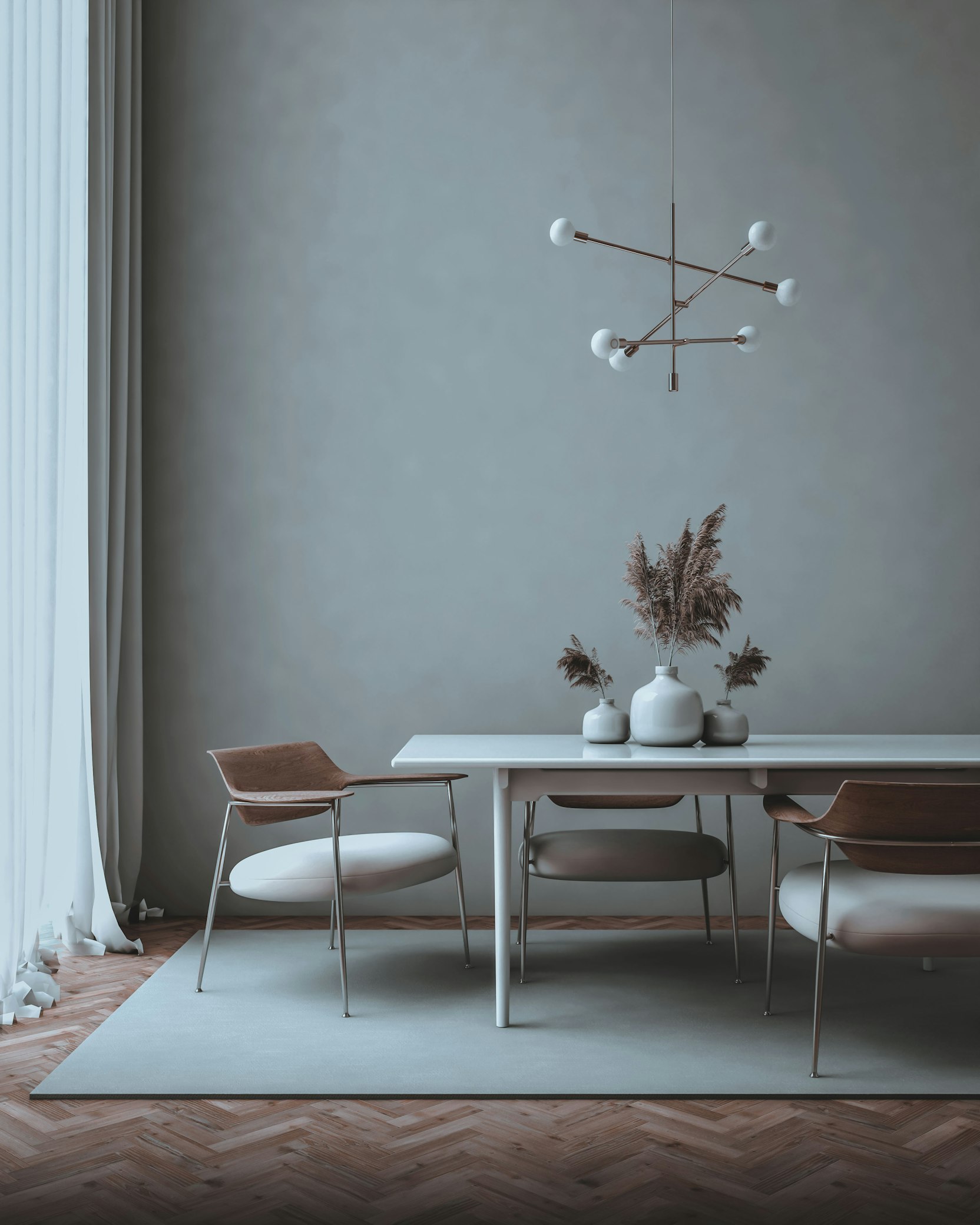 photo by Billy Jo Catbagan via Unsplash.com - Mid-century modern dining room ideas