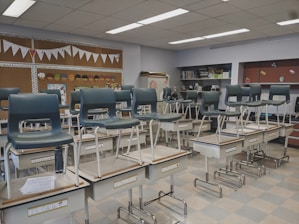 a room filled with lots of furniture