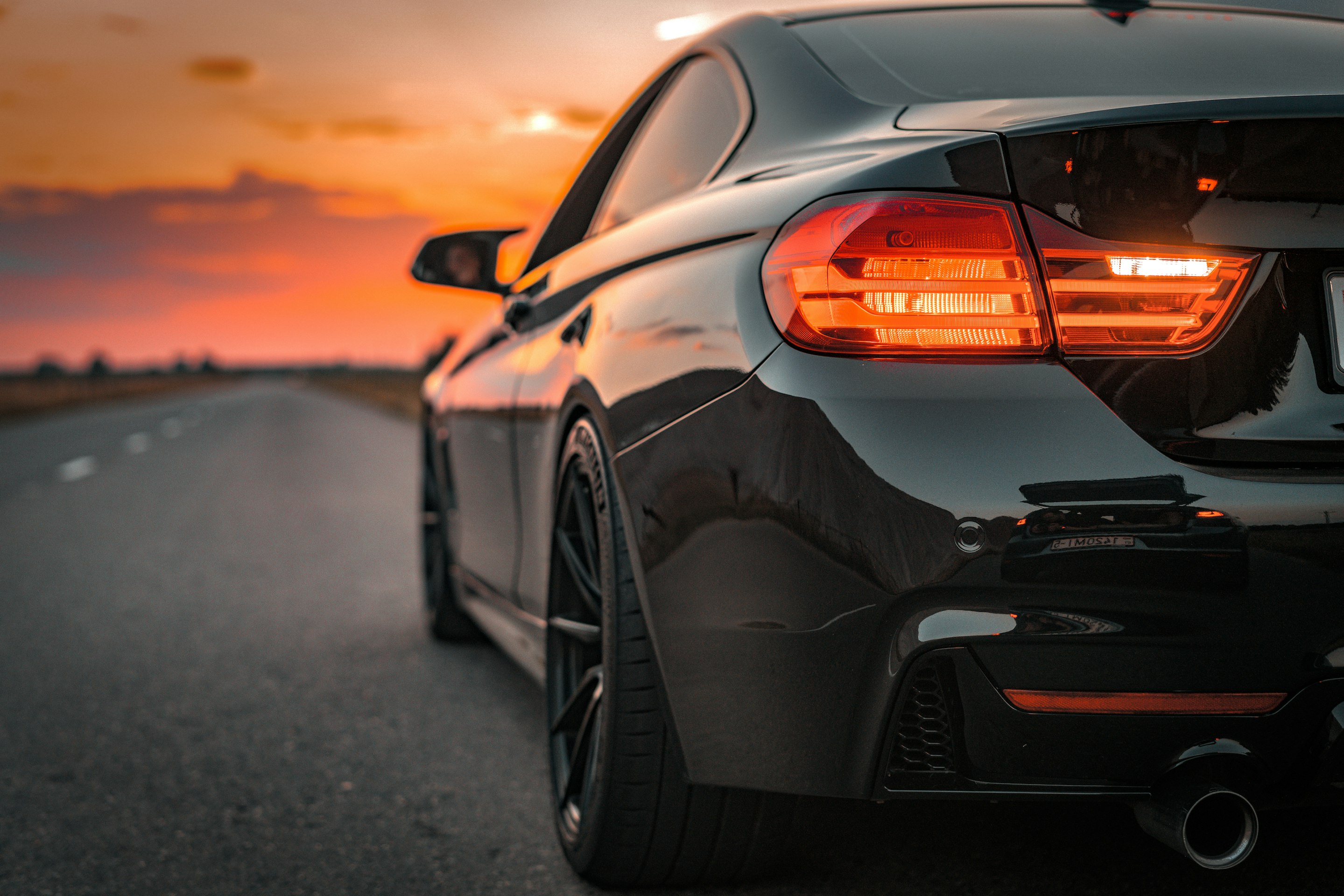 Supercar rear