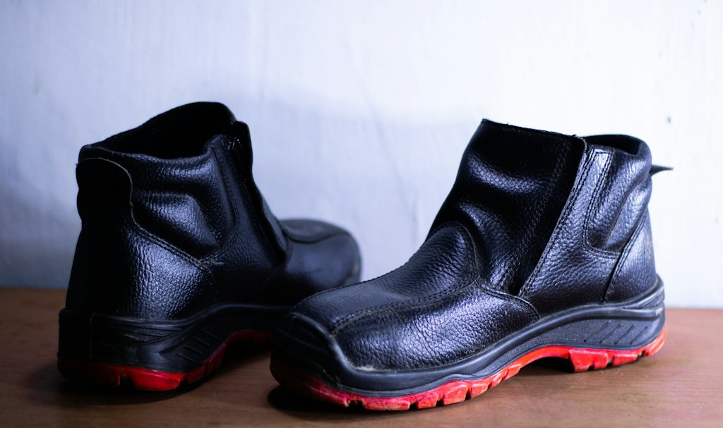 Men's Black Slip-ons