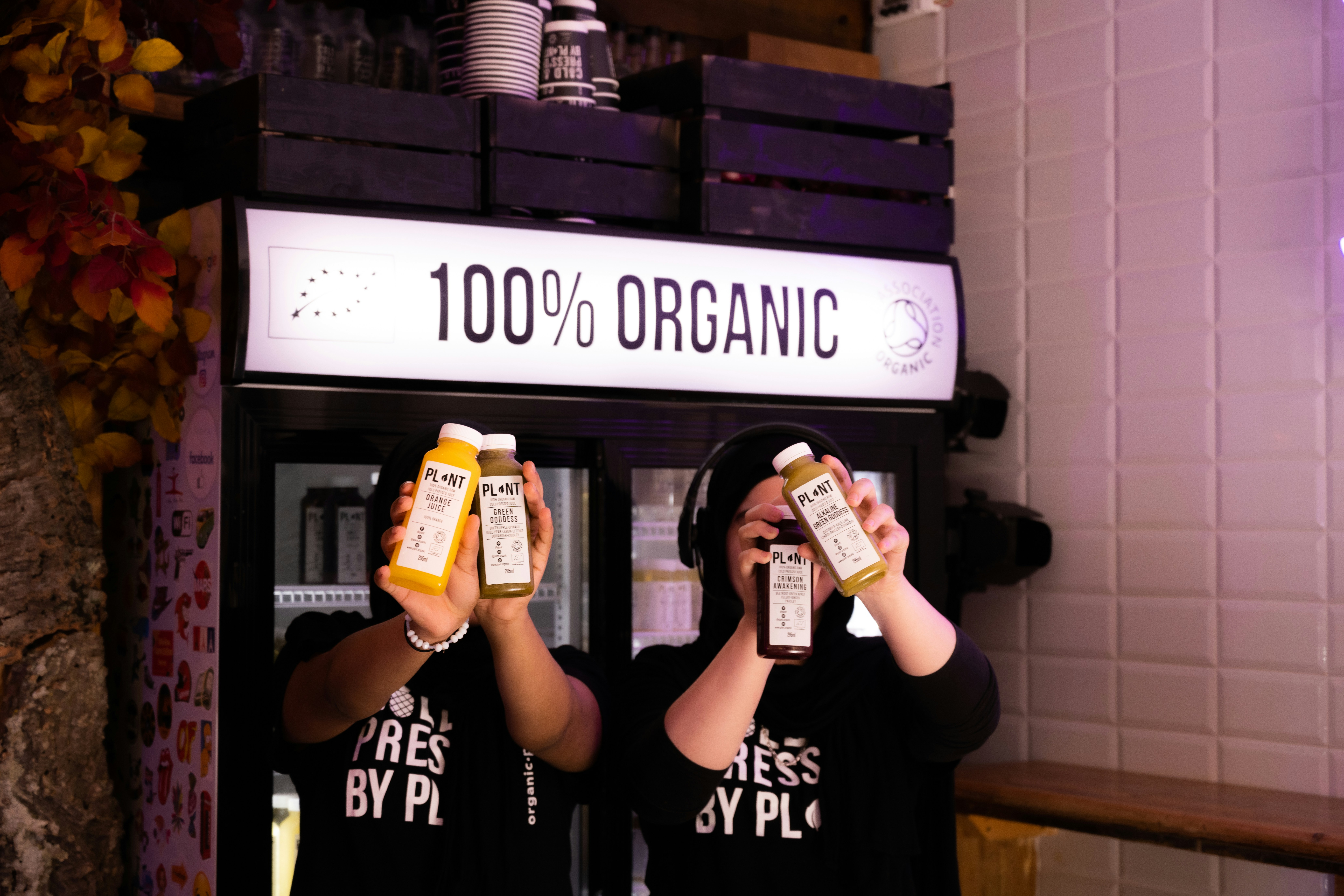 PLANT organic cold pressed juices