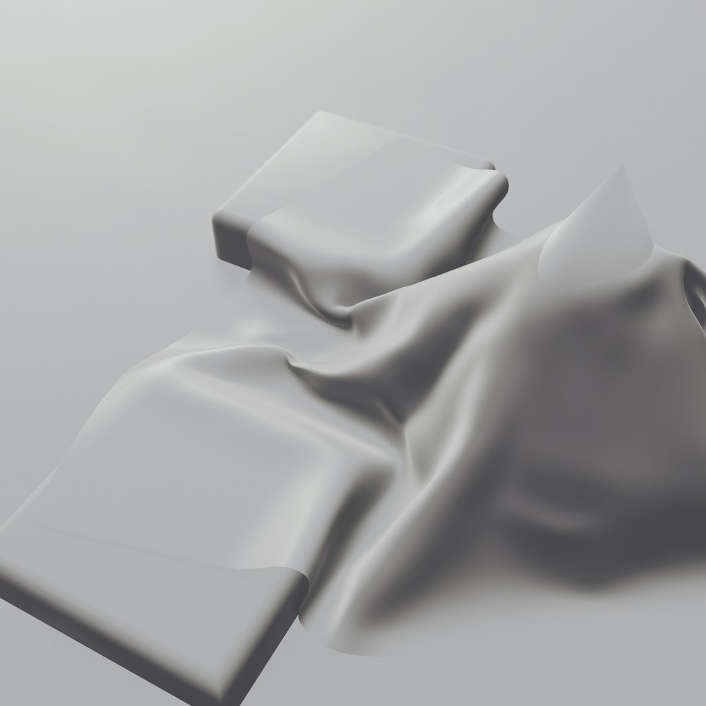 an abstract photo of a white sheet of paper