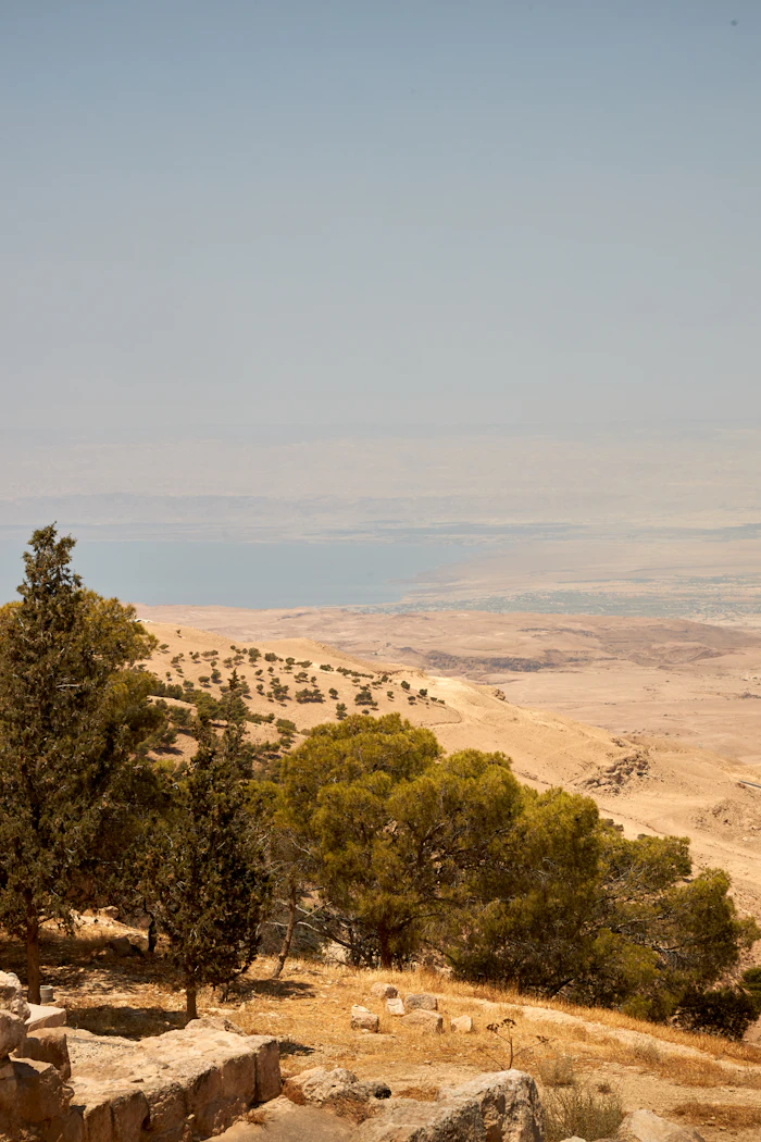 View from Mount Nebo over the Jordan Valley
