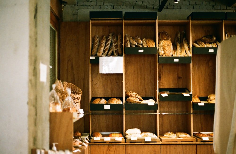 a bakery filled with lots of fresh baked goods