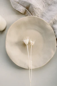 Meridian Flower Plate view 1