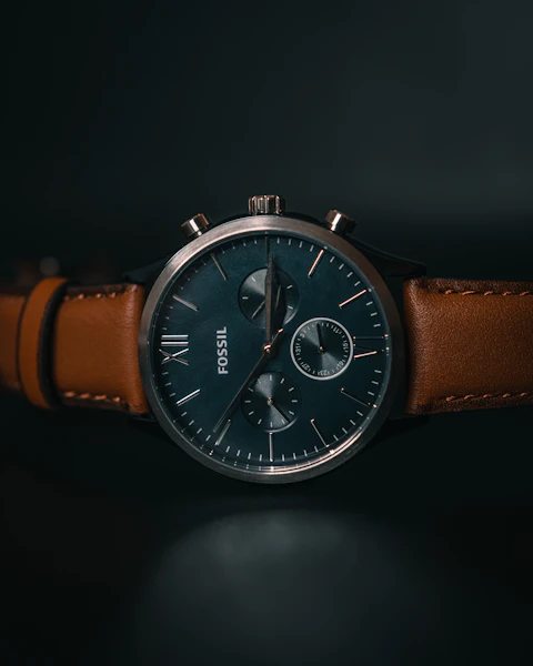 Classic Watch, Green Dial