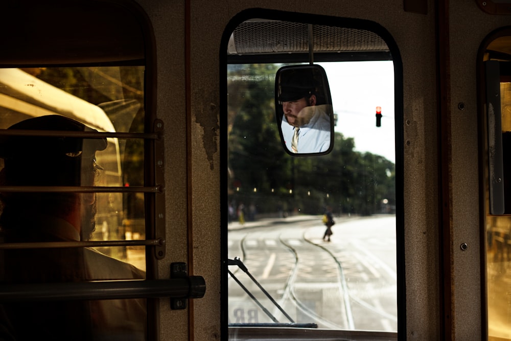 a train window