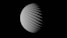 a black and white photo of a circular object