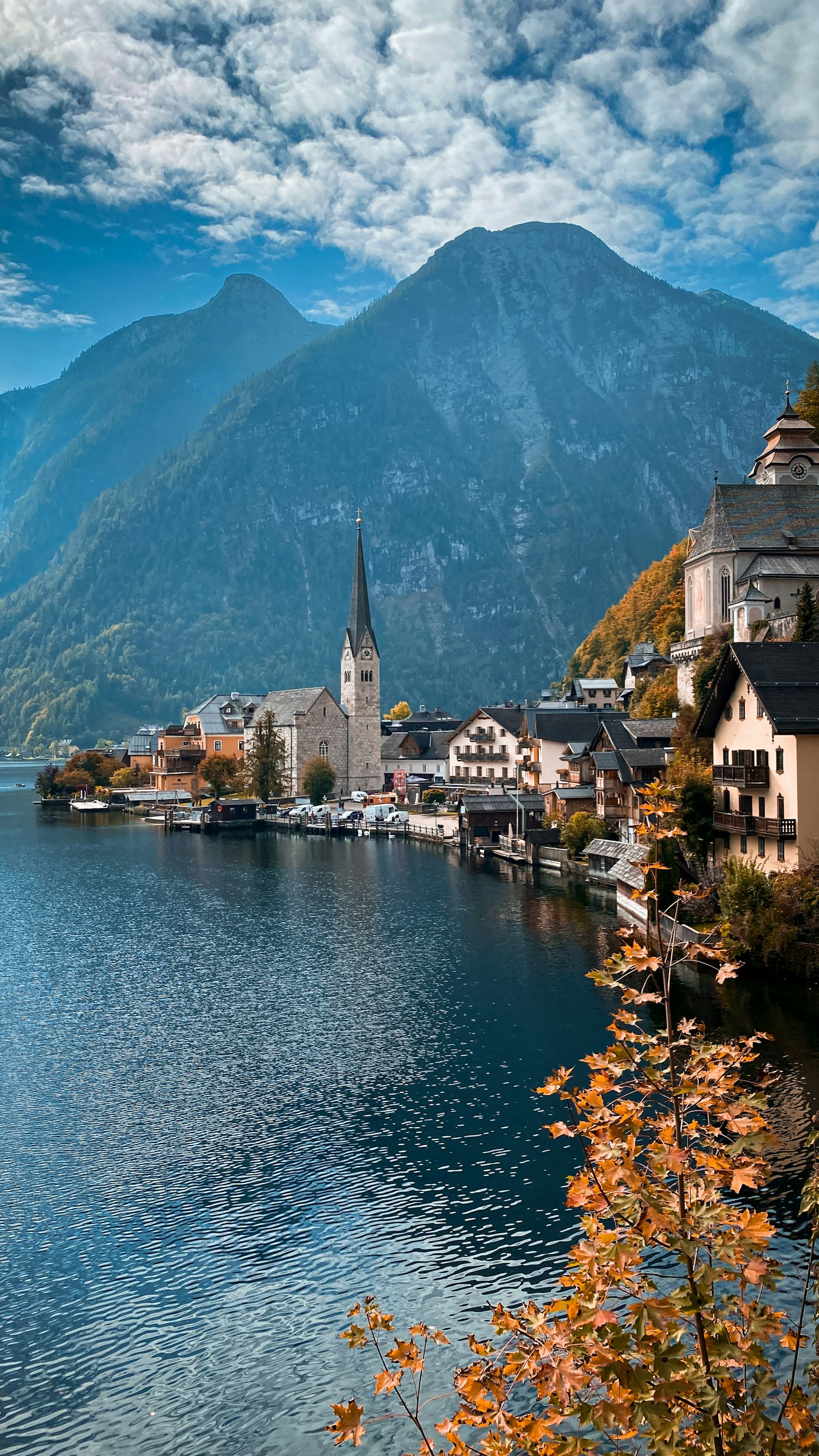 Lakeside town in Europe