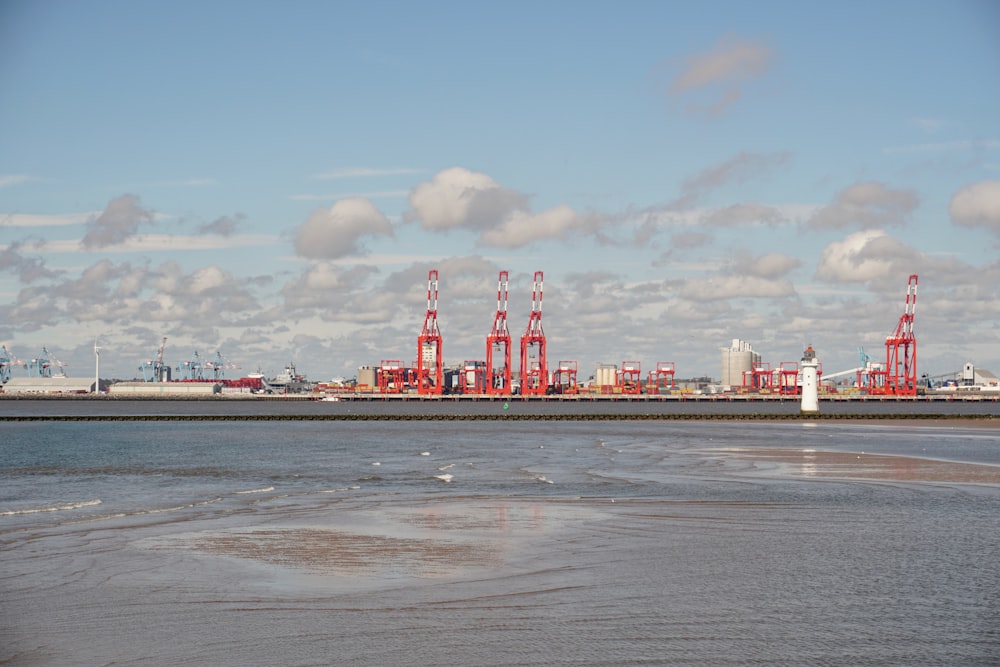 a large ship in a body of water