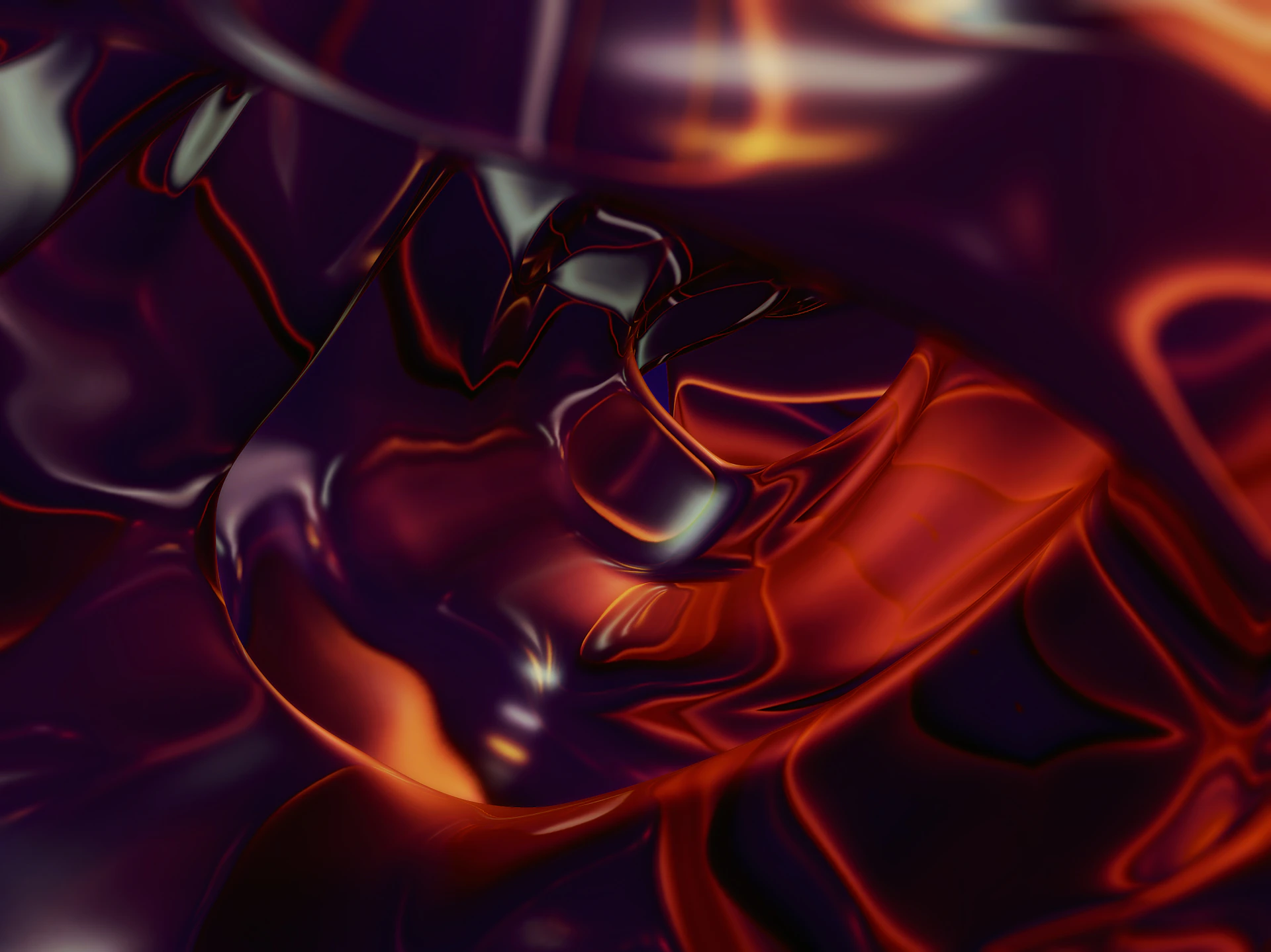 a close up of a red and purple background