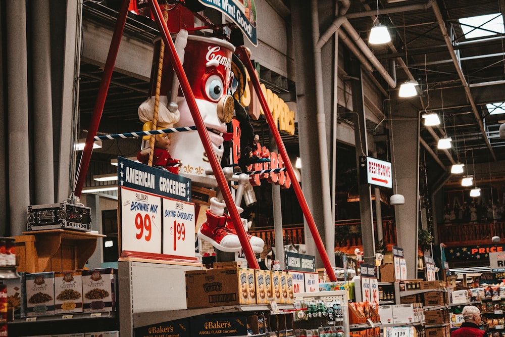 a store filled with lots of different items