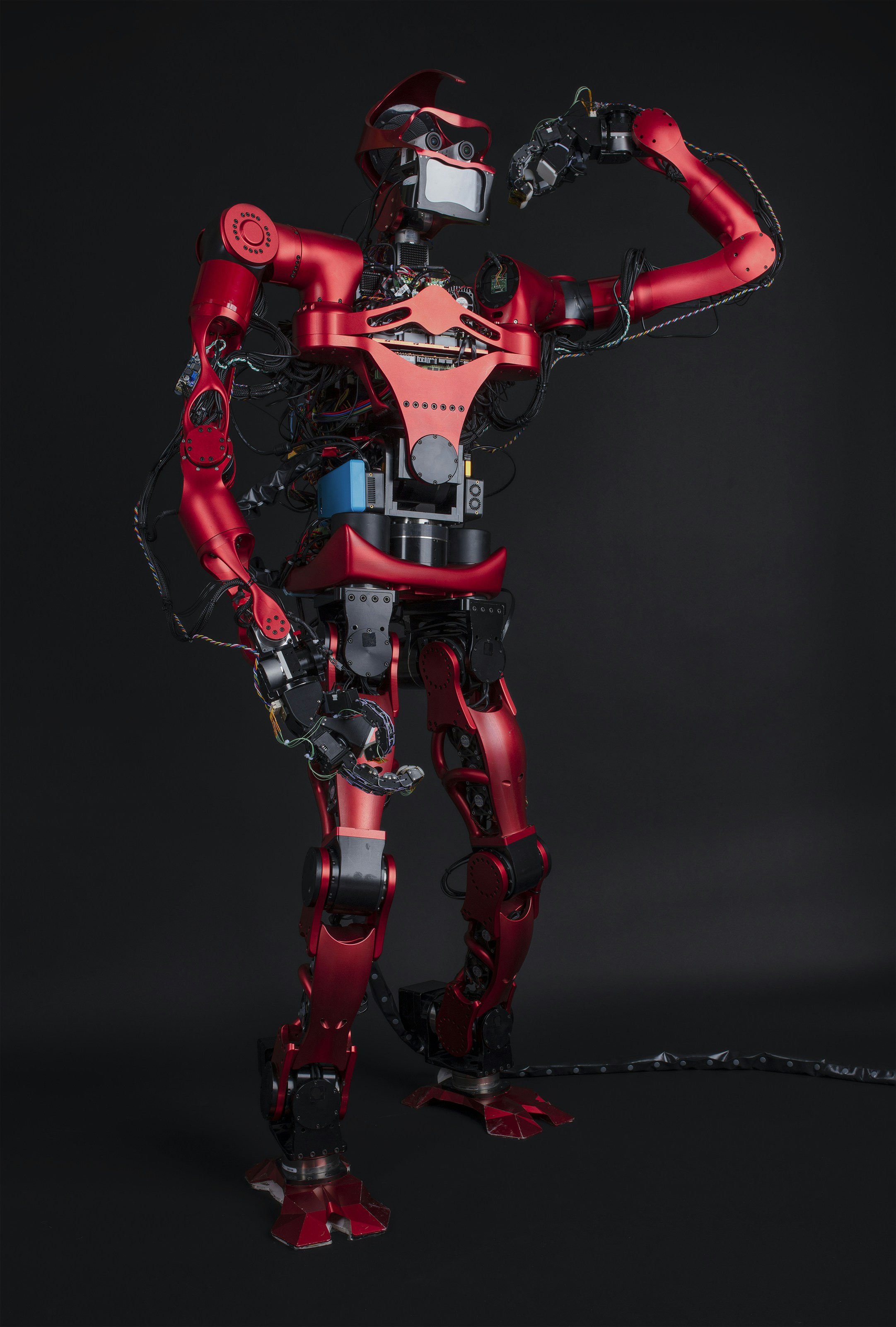 a person wearing a helmet