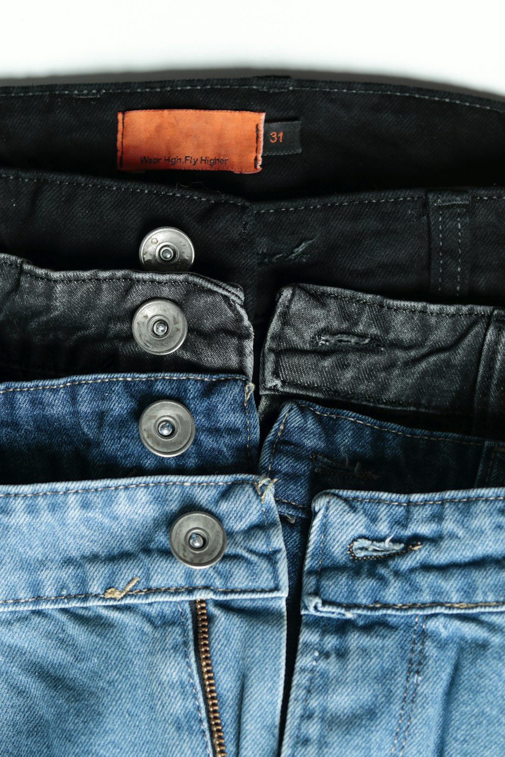 a close up of a pair of jeans