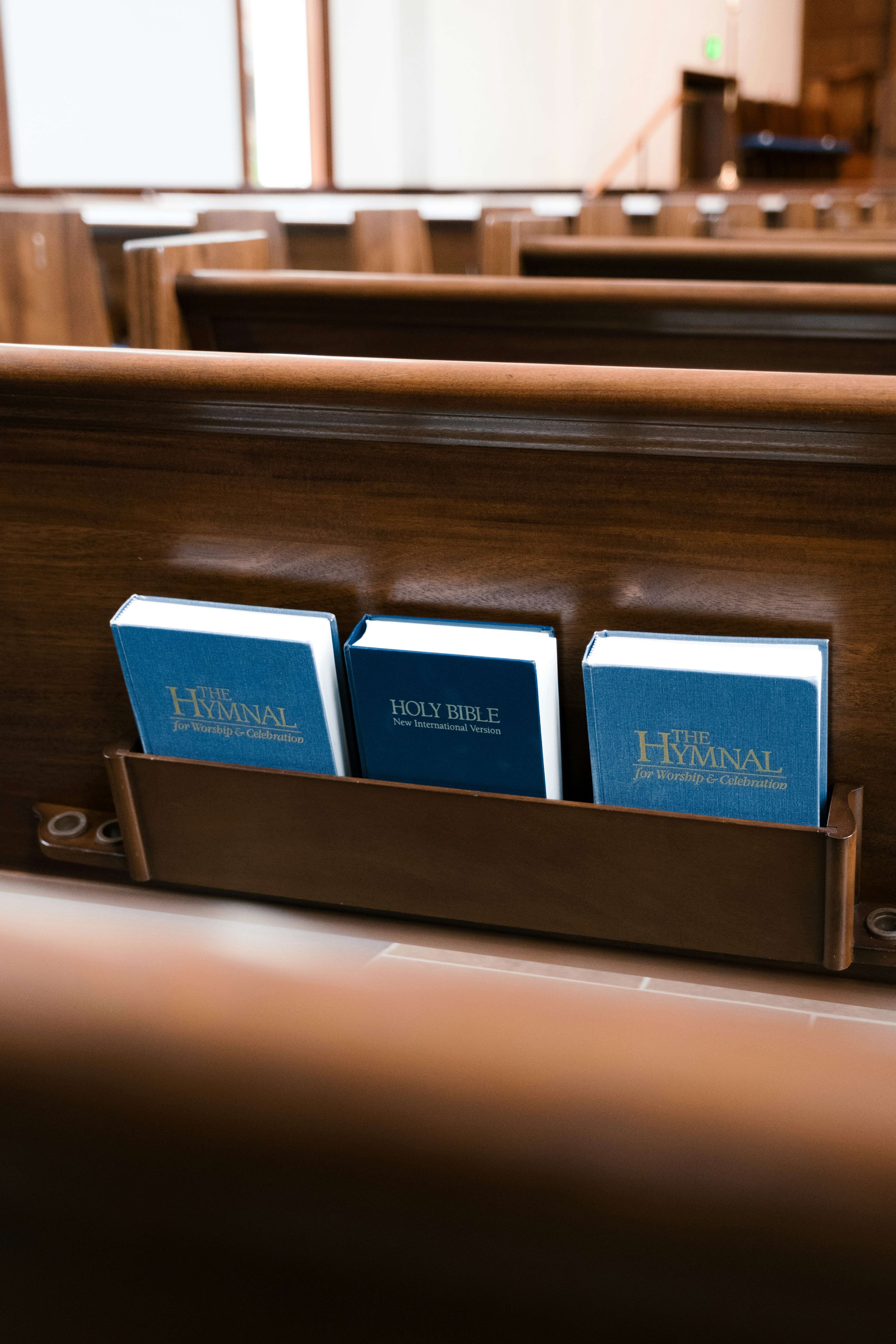a couple of books that are in a holder