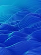 an abstract blue background with wavy lines