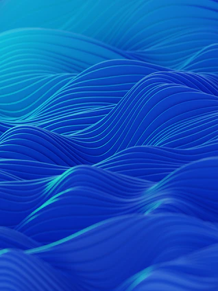 A serene abstract illustration of sound waves calming a restless mind.