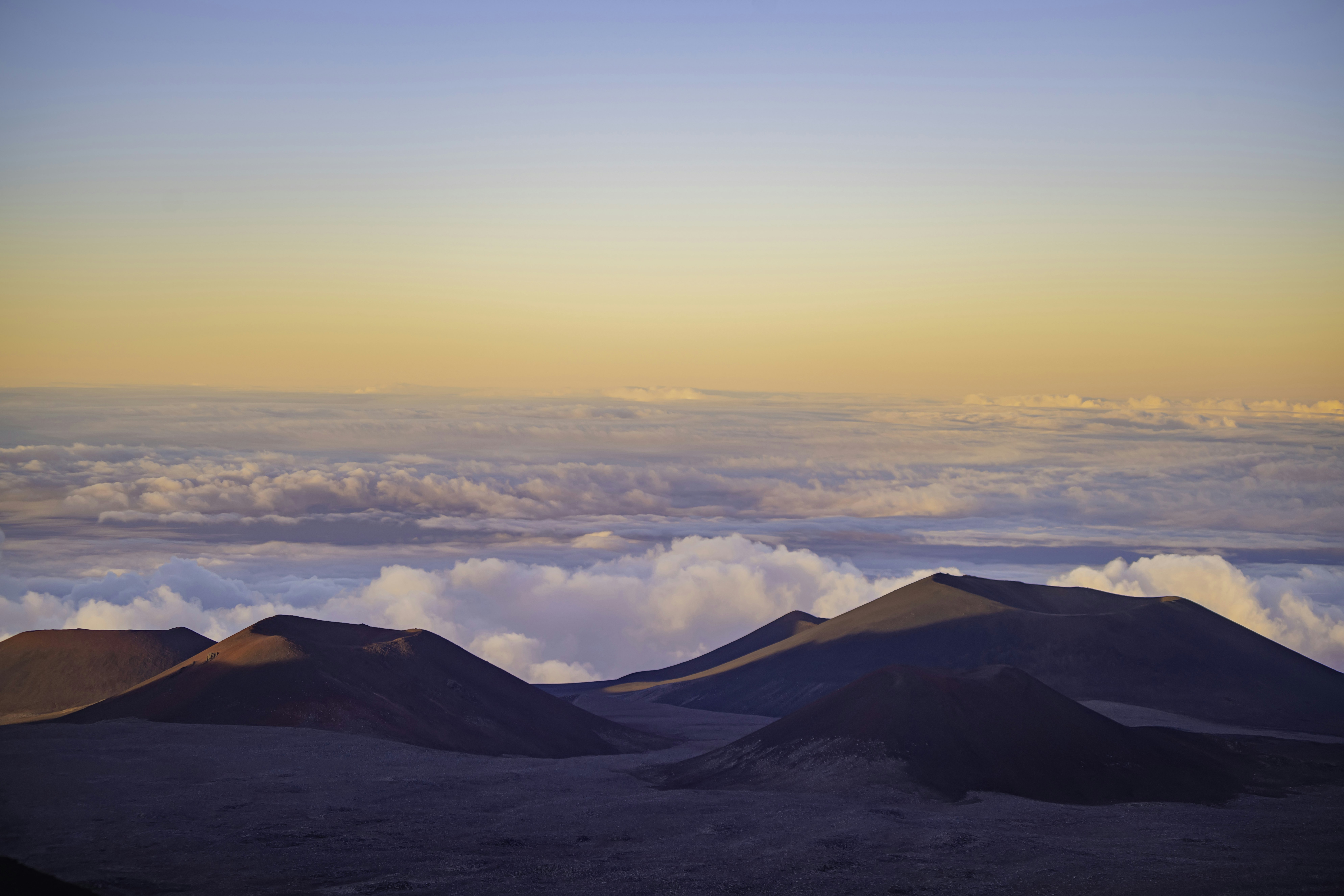 Image of Haleakala at sunrise