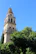 a tall tower with a clock on the top of it