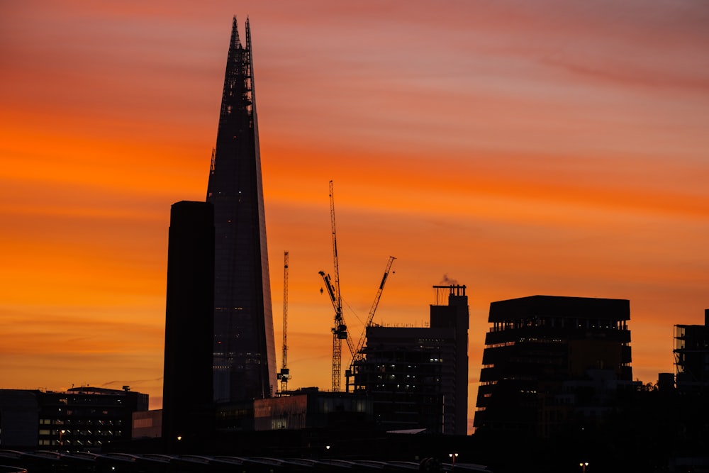 a sunset view of the shard of the shard of the shard of