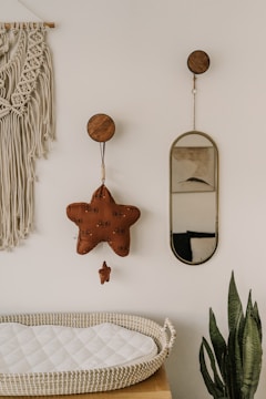 a person hanging upside down on a bed