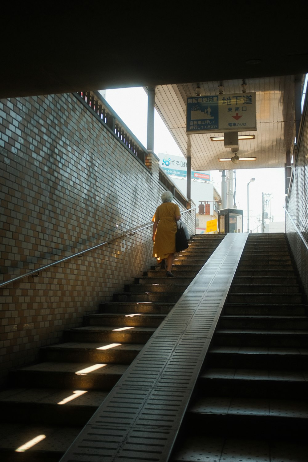 a close up of a subway station