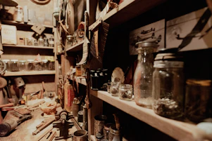 a room filled with lots of different types of items