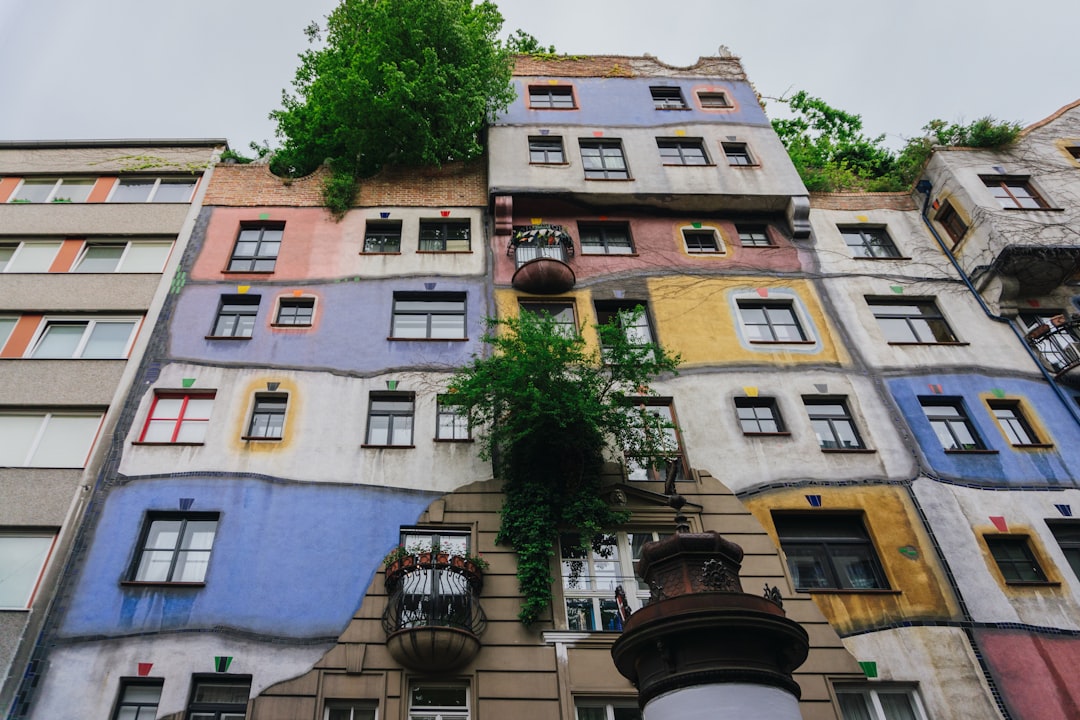 a very tall building with a lot of windows,