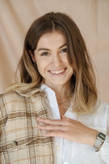 a woman with a watch on her wrist
