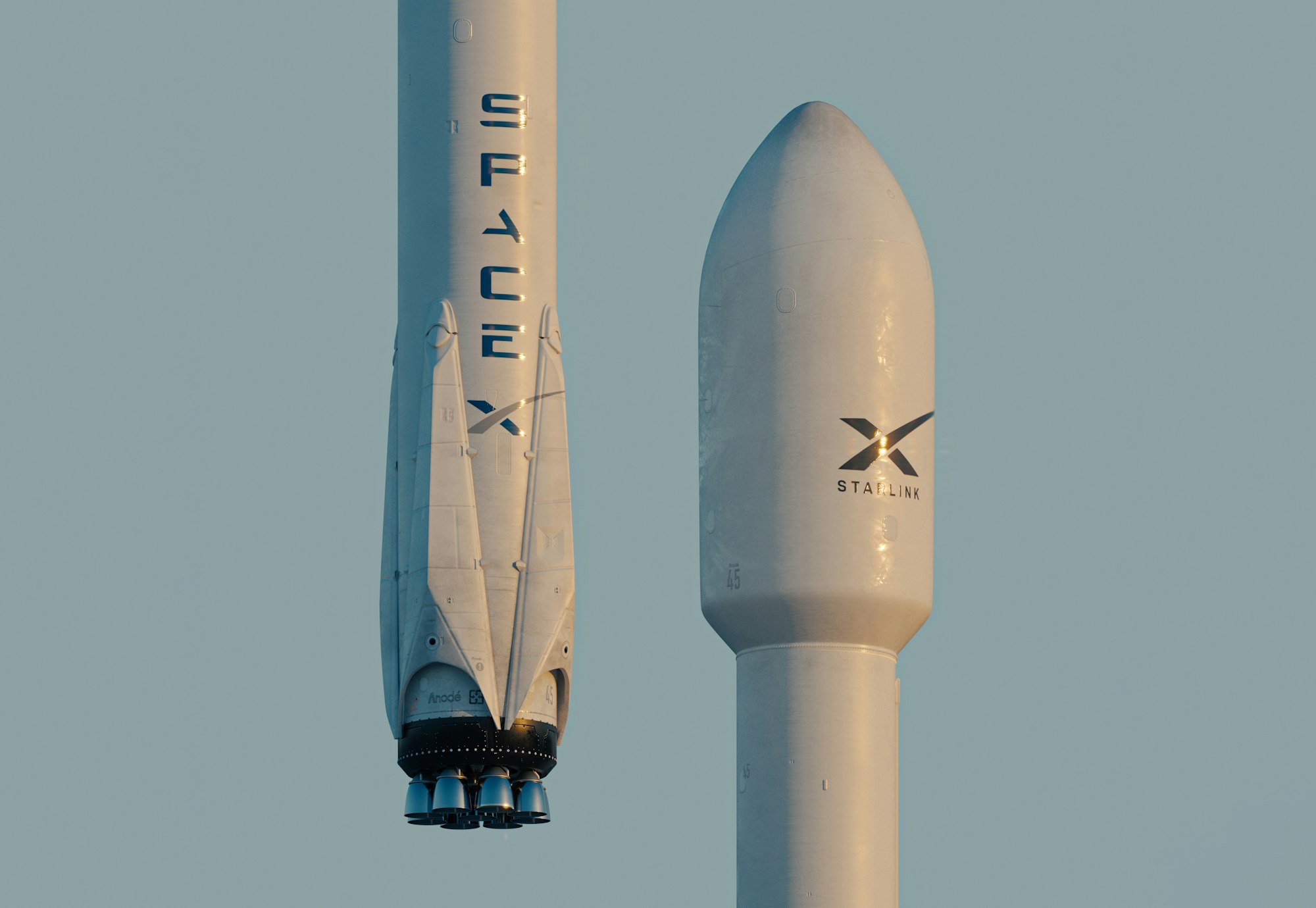 The SpaceX Falcon 9