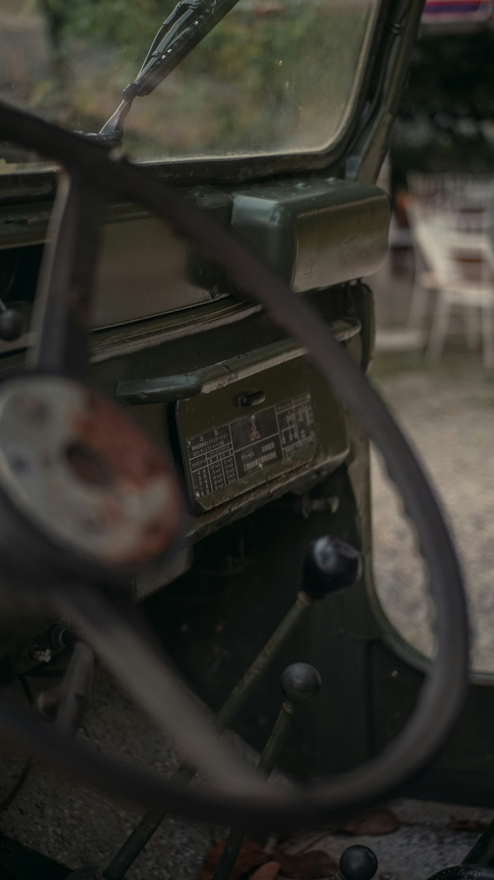 a close up of the front of a vehicle