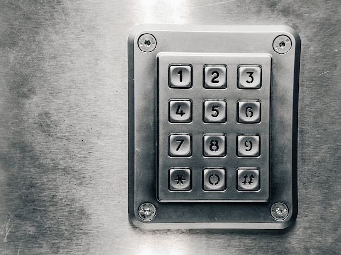 Building access keypad