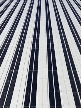 a very tall building with lots of windows